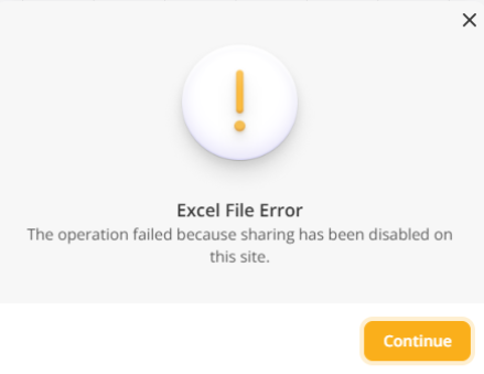 A screen shot of a computer error

AI-generated content may be incorrect.