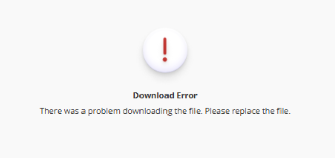A white circle with red exclamation mark on it

AI-generated content may be incorrect.